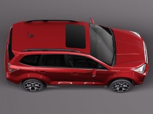 Subaru Forester 2014 3D Модель