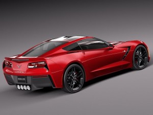 Chevrolet Corvette C7 Stingray Coupe 2014 Modelo 3D