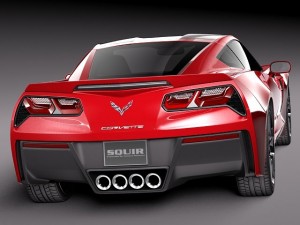 Chevrolet Corvette C7 Stingray Coupe 2014 Modelo 3D