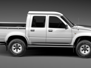 Toyota Hilux Double Cab 1989-1997 Modèle 3D
