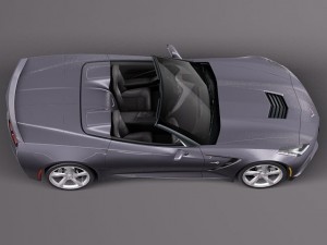 Chevrolet Corvette C7 Stingray Convertible 2014 Modelo 3D