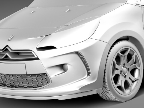 Citroen DS3 Cabrio 2013 3D Model