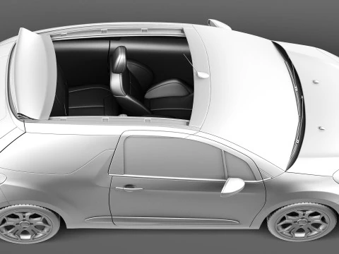 Citroen DS3 Cabrio 2013 3D Model