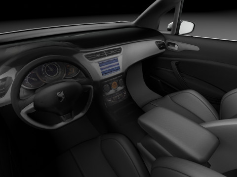 Citroen DS3 Cabrio 2013 3D Model