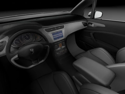 Citroen DS3 Cabrio 2013 3D Model