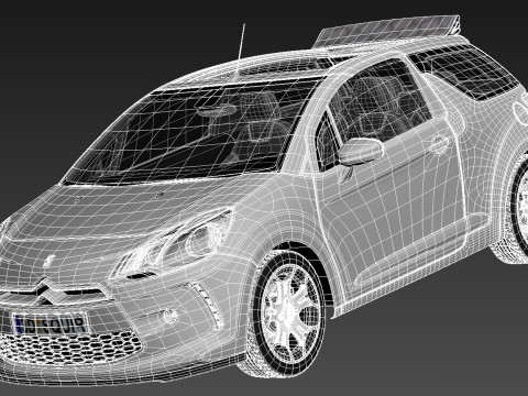 Citroen DS3 Cabrio 2013 3D Model