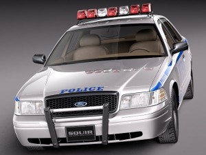Crown Victoria New York Taxi 1998-2011 Modelo 3D