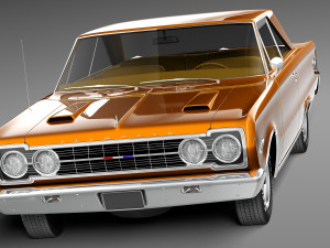 Plymouth GTX 1967 3D Model