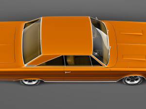 Plymouth GTX 1967 3D Model
