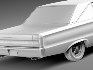 Plymouth GTX 1967 3D Model