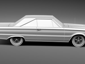 Plymouth GTX 1967 3D Model
