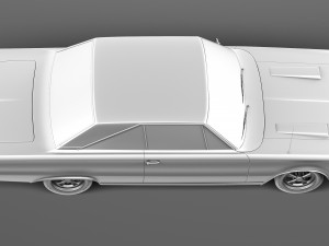 Plymouth GTX 1967 3D Model