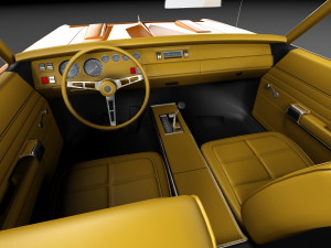 Plymouth GTX 1967 3D Model