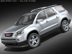 GMC Acadia 3D Model