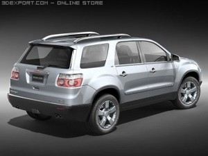 GMC Acadia 3D Model