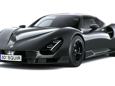 Alfa Romeo 33 Stradale Perla Nera 2026 3D Model