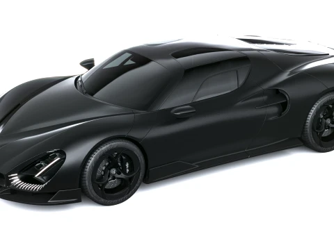 Alfa Romeo 33 Stradale Perla Nera 2026 3D Model