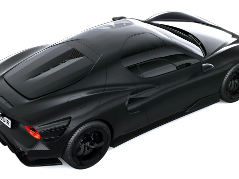 Alfa Romeo 33 Stradale Perla Nera 2026 3D Model