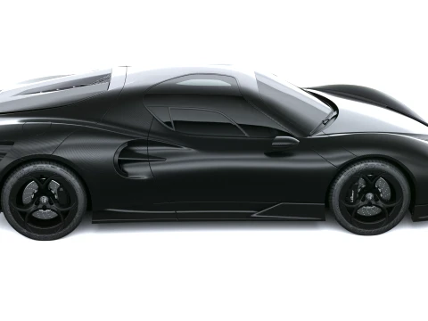 Alfa Romeo 33 Stradale Perla Nera 2026 3D Model