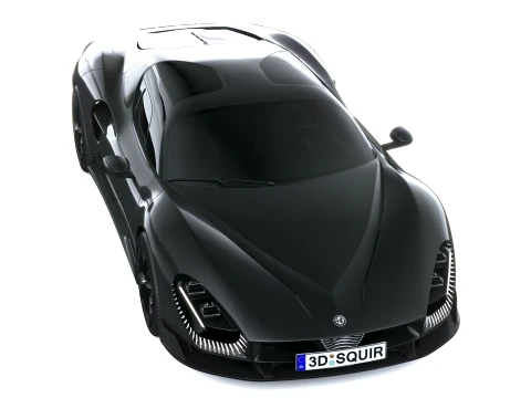 Alfa Romeo 33 Stradale Perla Nera 2026 3D Model