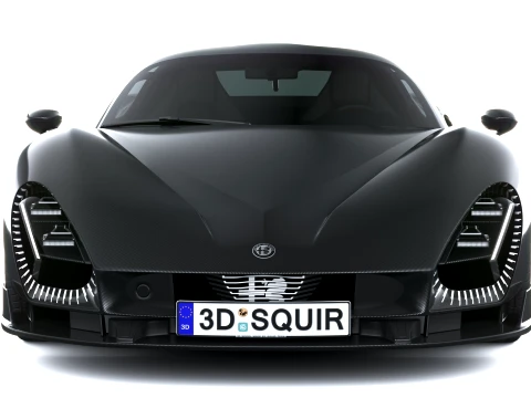 Alfa Romeo 33 Stradale Perla Nera 2026 3D Model