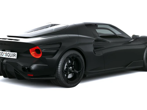 Alfa Romeo 33 Stradale Perla Nera 2026 3D Model