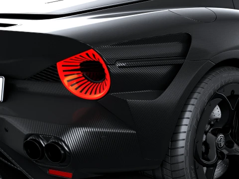 Alfa Romeo 33 Stradale Perla Nera 2026 3D Model