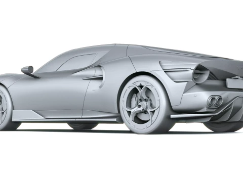 Alfa Romeo 33 Stradale Perla Nera 2026 3D Model