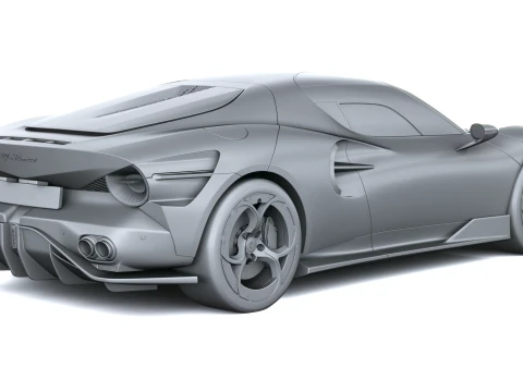 Alfa Romeo 33 Stradale Perla Nera 2026 3D Model