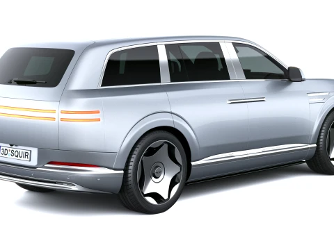 Genesis GV90 2027 3D Model