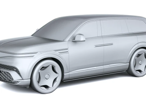 Genesis GV90 2027 3D Model