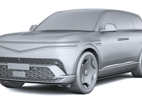 Genesis GV90 2027 3D Model