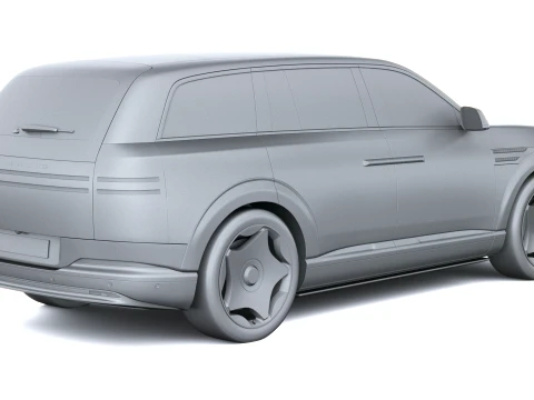 Genesis GV90 2027 3D Model