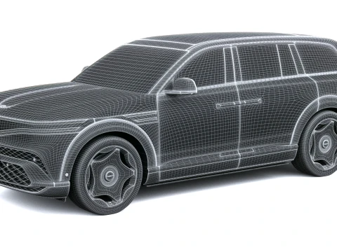 Genesis GV90 2027 3D Model