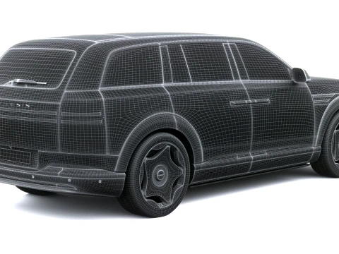 Genesis GV90 2027 3D Model