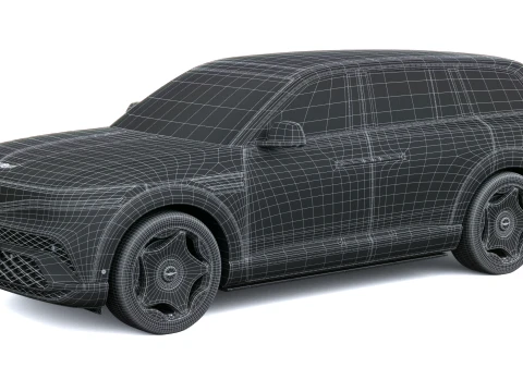 Genesis GV90 2027 3D Model