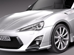 Toyota GT86 TRD 2014 3D Model