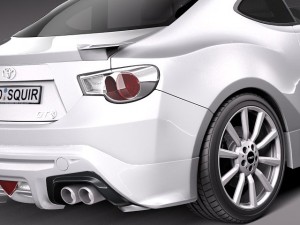 Toyota GT86 TRD 2014 3D Model