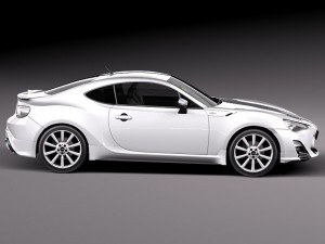 Toyota GT86 TRD 2014 3D Model