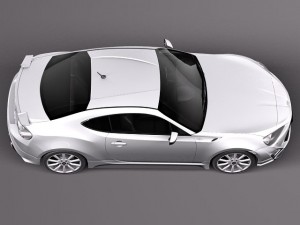 Toyota GT86 TRD 2014 3D Model