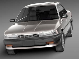Toyota Camry 1987-1991 Model 3D