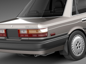 Toyota Camry 1987-1991 Model 3D