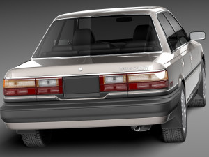 Toyota Camry 1987-1991 Model 3D