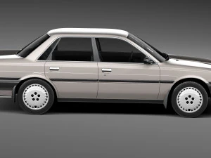 Toyota Camry 1987-1991 3D Model