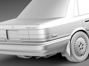 Toyota Camry 1987-1991 3D Model