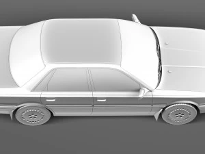 Toyota Camry 1987-1991 3D Model