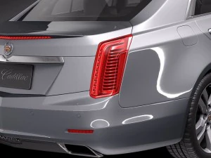 Cadillac CTS 2014 3D Model