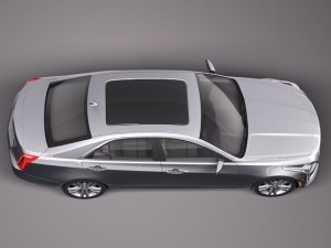 Cadillac CTS 2014 3D Model