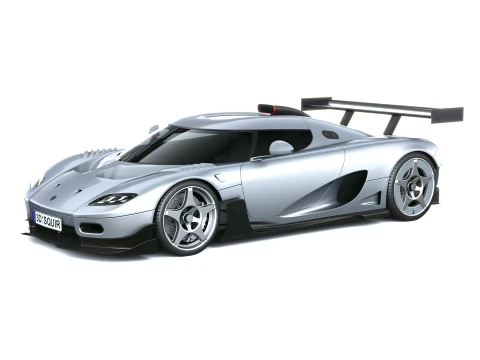 Koenigsegg CCGT1 2027 3D Model