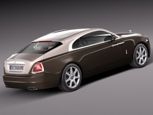 RollsRoyce Wraith 2014 Model 3D